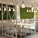 Generali Haussmann - Paris - rénovation cafétéria décoration- Architecture Intérieure et Design - Atelier CM
