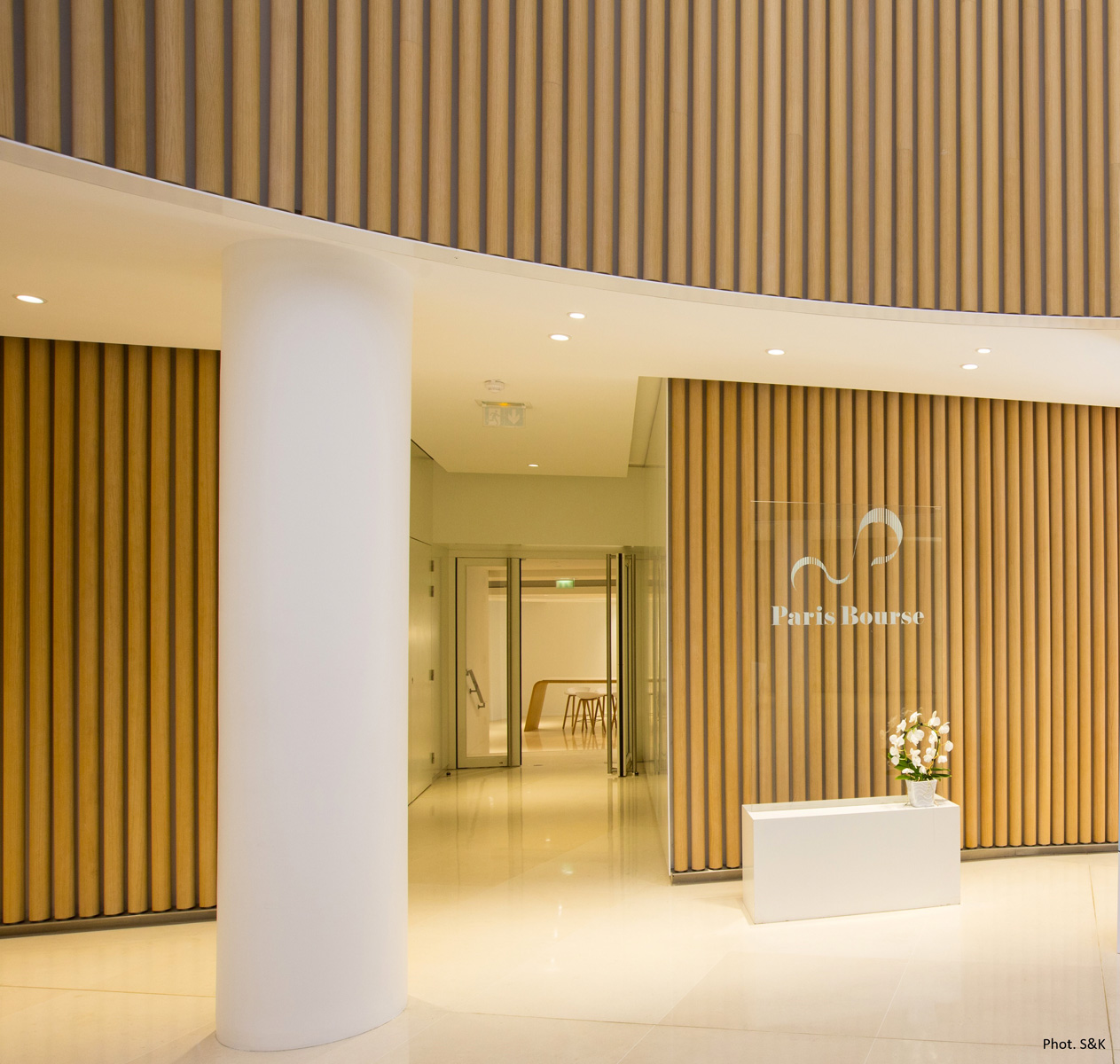 Lounge Paris-Bourse - Hall d'accueil - Architecture Intérieure et Design - Atelier CM