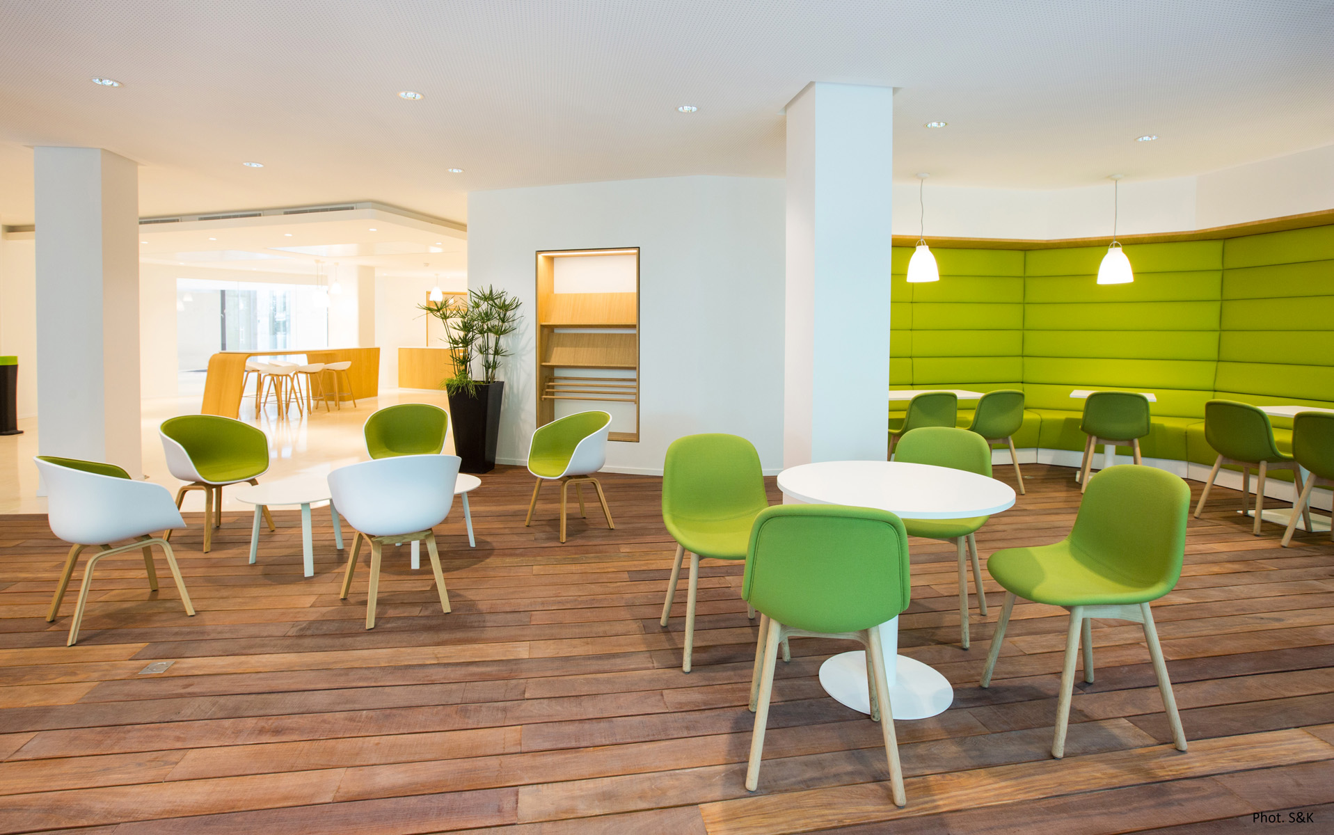 Lounge Paris-Bourse - cafétéria - Architecture Intérieure et Design - Atelier CM