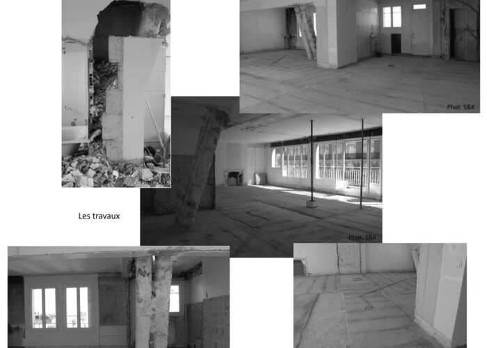 Appartement Porte de la Muette Paris - travaux aménagement - Architecture d'intérieur - Atelier CM