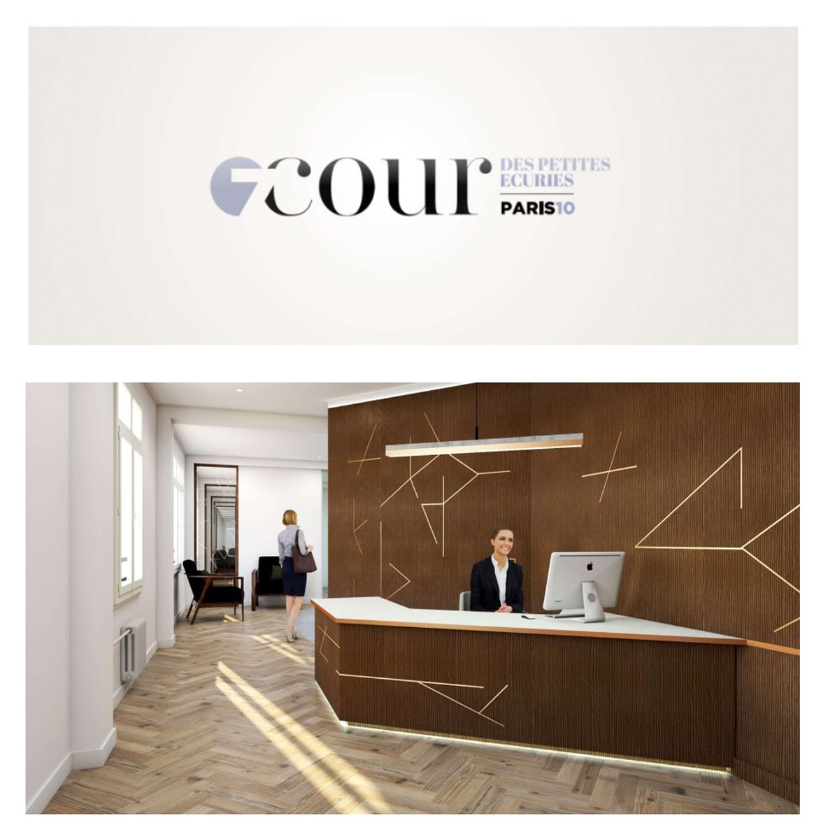 Groupe La Française - Étude d'un Coworking Paris - Architecture Intérieure et Design - Atelier CM